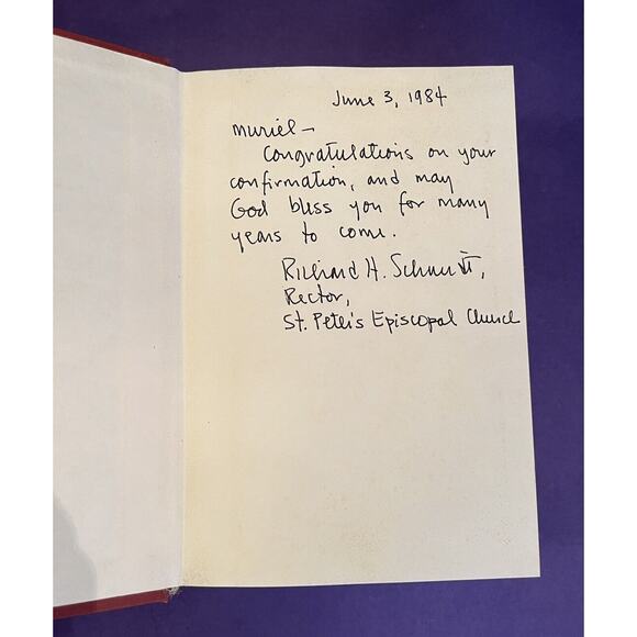 The Book of Common Prayer (1979, Hardcover) Episcopal Church Pew Edition Red - Picture 6 of 10